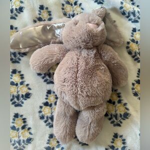 Plush Bunny Stuffed Animal - Soft Taupe